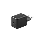 Essentials USB-C wall charger PD 30 W, 1x USB-C, PPS, black