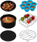 COSORI Air Fryer Accessories Set, Fit All of Brands 3.5 L, Pack of 6 Including