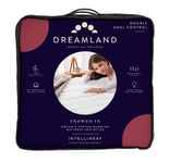 DREAMLAND 'Snowed In' Organic Cotton Warming Mattress Protector Double