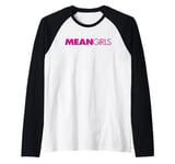 Mean Girls Classic Text Logo Raglan Baseball Tee