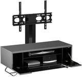 Alphason Chromium 2 Grey Bracketed TV Stand