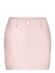 Leather Mini Skirt Pink REMAIN Birger Christensen