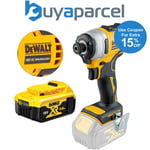 Dewalt DCF809N 18v XR Brushless Compact Impact Driver Bare Tool + DCB184 5.0ah