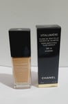 RARE Chanel VITALUMIERE Satin SMOOTHING Foundation MAKEUP SPF15 50 NATUREL 30ml