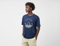 adidas Originals Trefoil Graphic T-Shirt, Navy