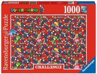 Ravensburger Super Mario Challenge Puzzle - 1000 Piece Jigsaw Puzzles for Adults