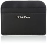 Calvin Klein Must Dome CARDHOLDER K60K609706, Portefeuilles Femme, Noir (CK Black), OS