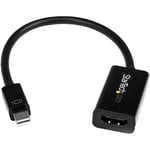 StarTech.com MDP2HD4KS Mini DisplayPort to HDMI 4K Audio / Video Converter – mDP 1.2 to HDMI Active Adapter for UltraBook / Laptop – 4K @ 30 Hz - Black