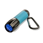 Carson UVSight Pro avec poignée phosphorescente lampe de poche LED UV | Idéale pour les taches d'animaux domestiques, les fuites de voitures, les inspections de monnaie (SL-44)