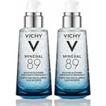 VICHY Minéral 89 soin hydratant fortifiant et repulpant 50 ml Concentré 2x50