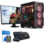 Sedatech Pack PC Gamer Pro Watercooling • AMD Ryzen 9 7900X • RTX4080 • 64Go DDR5 • 2To SSD M.2 • Windows 11 • Moniteur 28