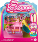 Barbie Mini BarbieLand Doll & Toy Vehicle Set, 1.5-inch Barbie Doll & Dream Boa