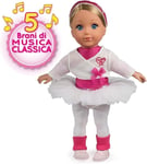 Poupée interactive Giulia Ballerina Amore Mio 40 cm, 20 phrases, 5 chansons...