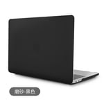 Convient pour MacBook Case Housse de protection pour ordinateur portable Apple Air Protective Case Case13 pouces 14Pro Case - Noir mat - Hollow 12 Retina (a1534/a1931)