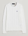 Polo Ralph Lauren Cotton Cable Pullover White