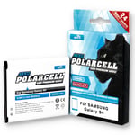 PolarCell Batterie pour Samsung Galaxie S4 Galaxi S4 Duos LTE Active VE 2900mAh