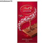 5 X Lindt Lindor Milk Bar,  Smooth Milk 100g UK Free And Fast Delivery(Exp 1/24)