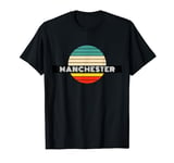 Manchester City Retro Design T-Shirt