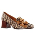 Chie Mihara Femme Manah38 Mocassin, Marron Sable Bordeaux, 38 EU