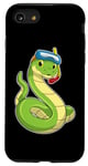 Coque pour iPhone SE (2020) / 7 / 8 Serpent Plongée Tuba Lunettes de natation
