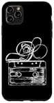 Coque pour iPhone 11 Pro Max Love Retro Mixtape 80's Blank Cassette Tape Shirt Cadeaux