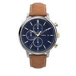 Klocka Timex Chicago Chronograph 45mm TW2U39000 Brun