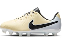 Nike Garçon Jr Legend 10 Club FG/MG Chaussures de Football, Lemonade/Black-MTLC Gold Coin, 38.5 EU