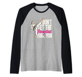 Karate Don't let the ponytail fool you! Raglan Baseball Tee