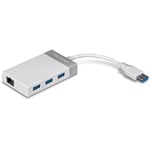 Adaptateur USB3.0 vers Gigabit + Hub 3 Ports USB 3.0 - PC/MAC