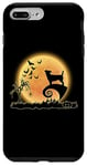 Coque pour iPhone 7 Plus/8 Plus Jack Russell Terrier Chien Effrayant Lune Drôle Halloween