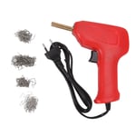 Pistolet de soudage en plastique multifonction, agrafeuse &agrave; chaud, soudeur Portable rouge pour radiateurs, r&eacute;paration de pare-chocs, prise ue 220V