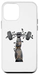 Coque pour iPhone 12 mini Bras robotique de force cybernétique pour entraînement fitness gym