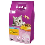 WHISKAS Steriili kanan kanssa - kuivaruoka kissoille steriloinnin jälkeen - 14 kg