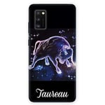 Coque pour Samsung Galaxy A41 signe zodiaque 2 Taureau