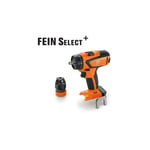 Perceuse visseuse ASCM 18V QSW Select FEIN - sans batterie ni chargeur - en coffret - 71161264000