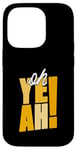 Coque pour iPhone 14 Pro University Varsity-Gold Ah oui ! Varsity-Gold