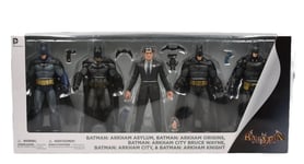 DC Collectibles Batman Arkham Asylum, Knight, Origins, City Action Figure 5-Pack