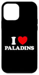 Coque pour iPhone 12 mini Fan de la classe de jeu RPG « I Love Paladin Funny Cute Fantasy Holy »