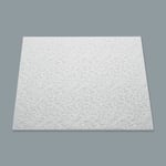 Dalle de plafond en polystyrène DECOFLAIR - NMC - T107 - Blanc - 50cm x 50cm - 8mm