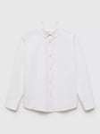 Mango Kids' Oxford Shirt, White