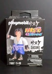 Playmobil Naruto: Sasuke Anime Collectible Figure Set 71097