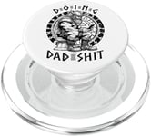 Doing Dad Shit Funny Viking Father Toilet Mobile Phone PopSockets PopGrip for MagSafe