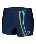 arena Short de Bain Graphic pour Hommes, Navy, 95 FR/52