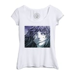 T-Shirt Femme Col Echancré Les Larmes Hinata Manga Naruto Ninja