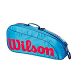 Wilson Sac de Raquette de Tennis junior, jusqu’à 3 Raquettes, pour enfants et adolescents