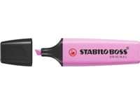 Stabilo Boss Original Pastel, 1 Styck, Fuchsia, Mejselspets, Svart, Fuchsia, Frozen Fuchsia, Plast