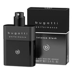 bugatti performance intense black Parfum pour homme 100 ml I Eau de toilette orientale boisée pour homme avec fruits de la passion, cachemire, ambre et musc I Puissant avec des notes exotiques et