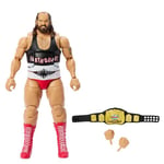 Mattel WWE Élite Earthquake Figurine articulée de 15 cm à collectionner avec 25 points d’articulation, apparence réaliste et mains interchangeables HVY88