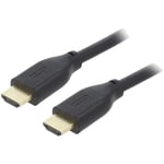 Adnauto - Cable hdmi 2.1 male des deux cotes 2m noir