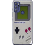 Motorola Moto G60S Genomskinligt Skal Game Boy